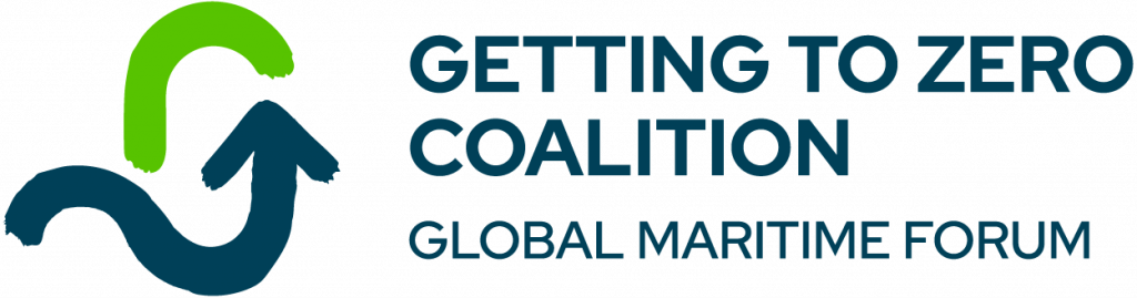 Getting to Zero Coalition and Global Maritime Forum branding