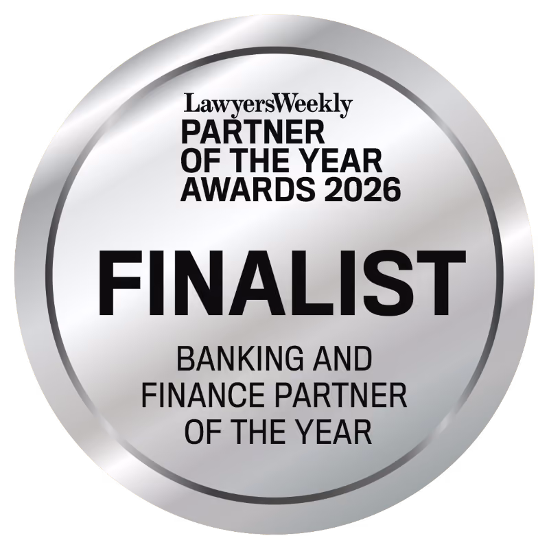 Lawyers Weekly Partner of the Year Awards