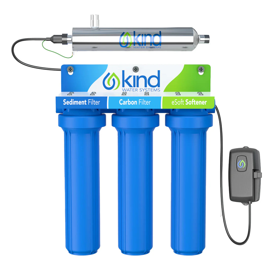 E-3000UV Filter + Salt-Free Softener + UV