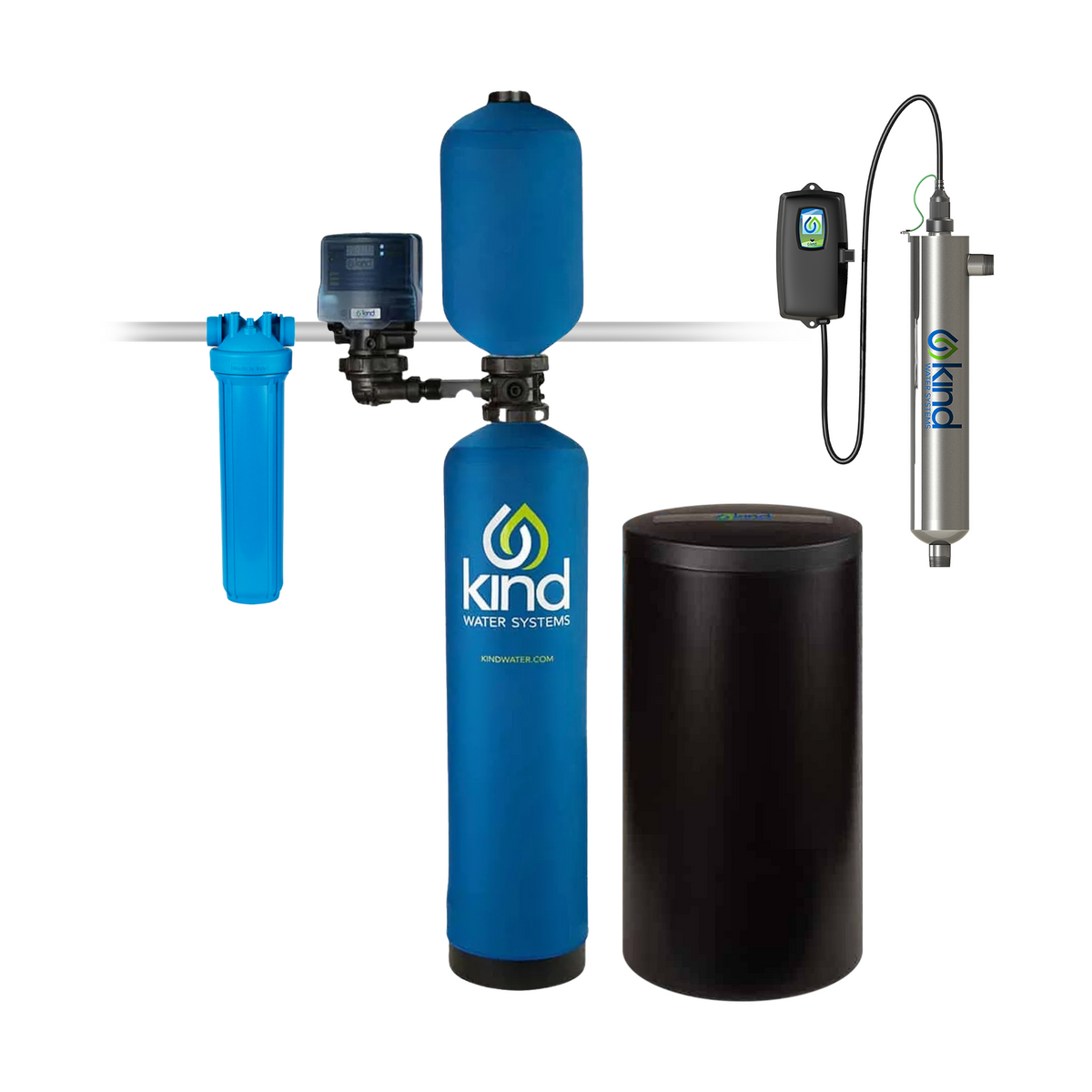 E-4000UV Salt-Based Softener + Filter + UV