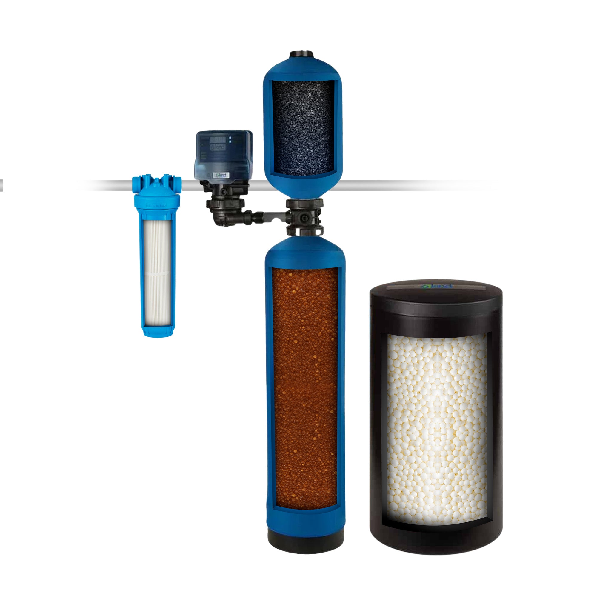 E-4000 Salt-Based Softener + Filter