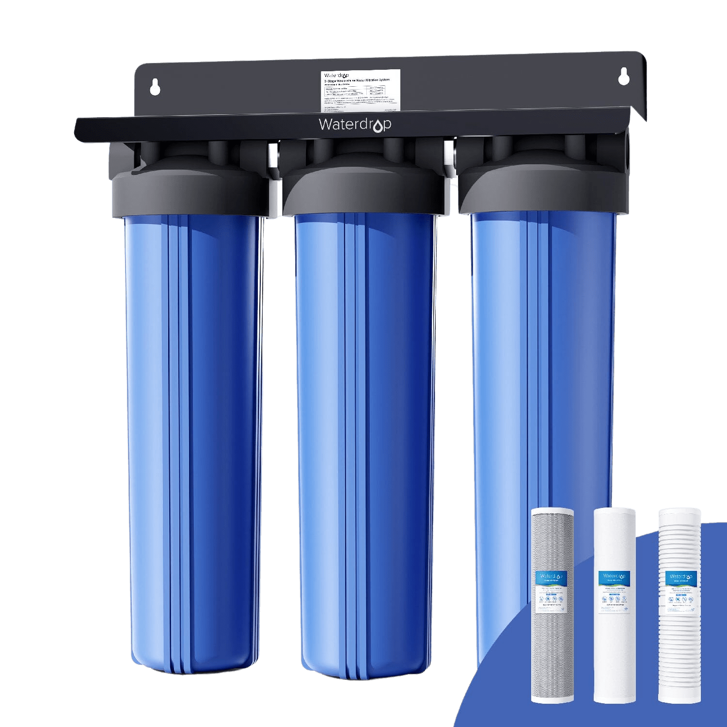 3-Stage Whole House Water Filter