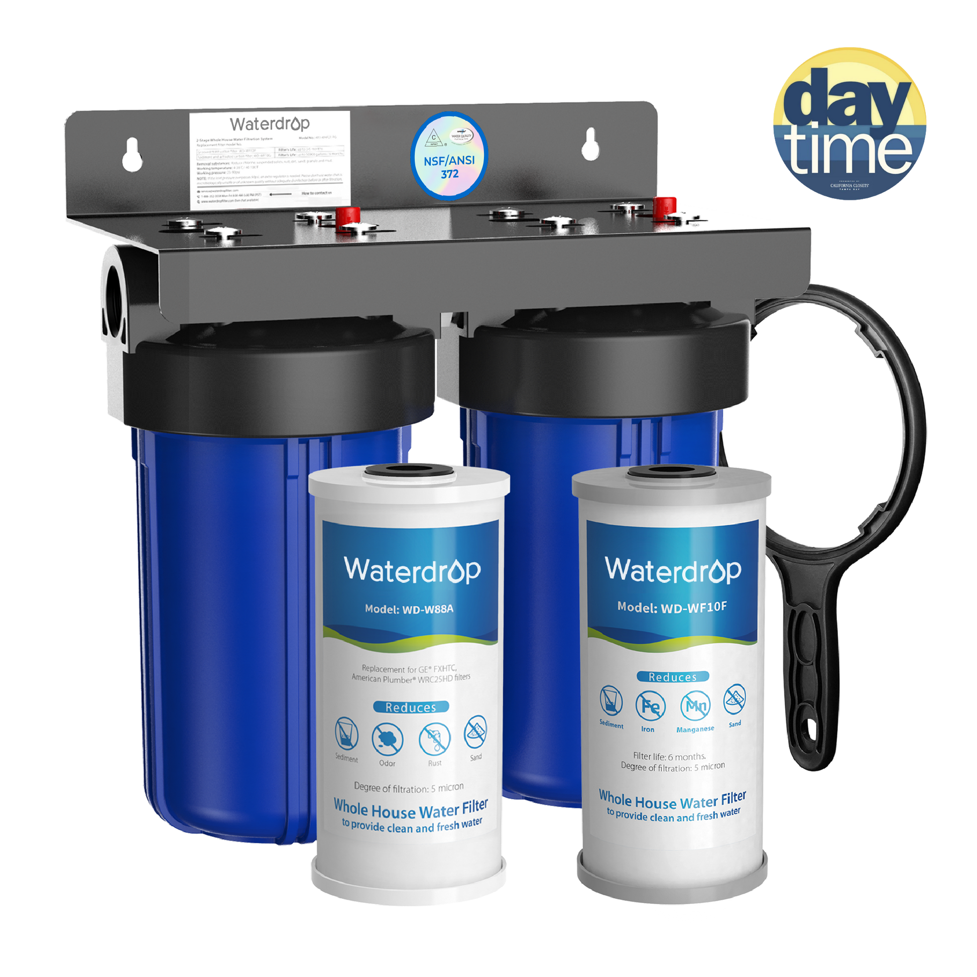 2-Stage Iron & Manganese Whole House Filter