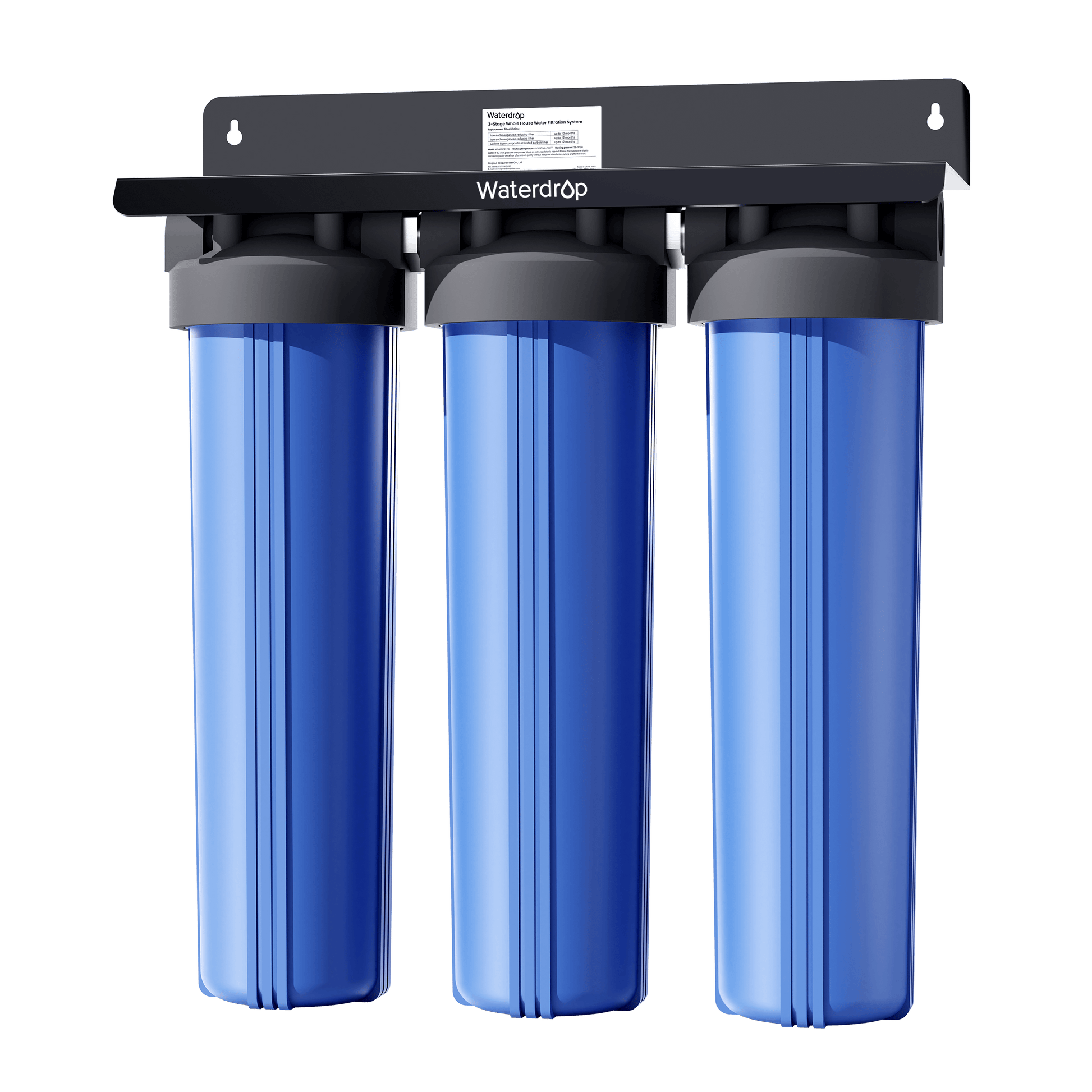 3-Stage Iron & Manganese Whole House Filter