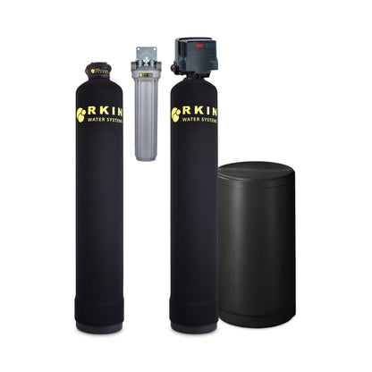 Water Softener + Whole House Carbon Filter Combo