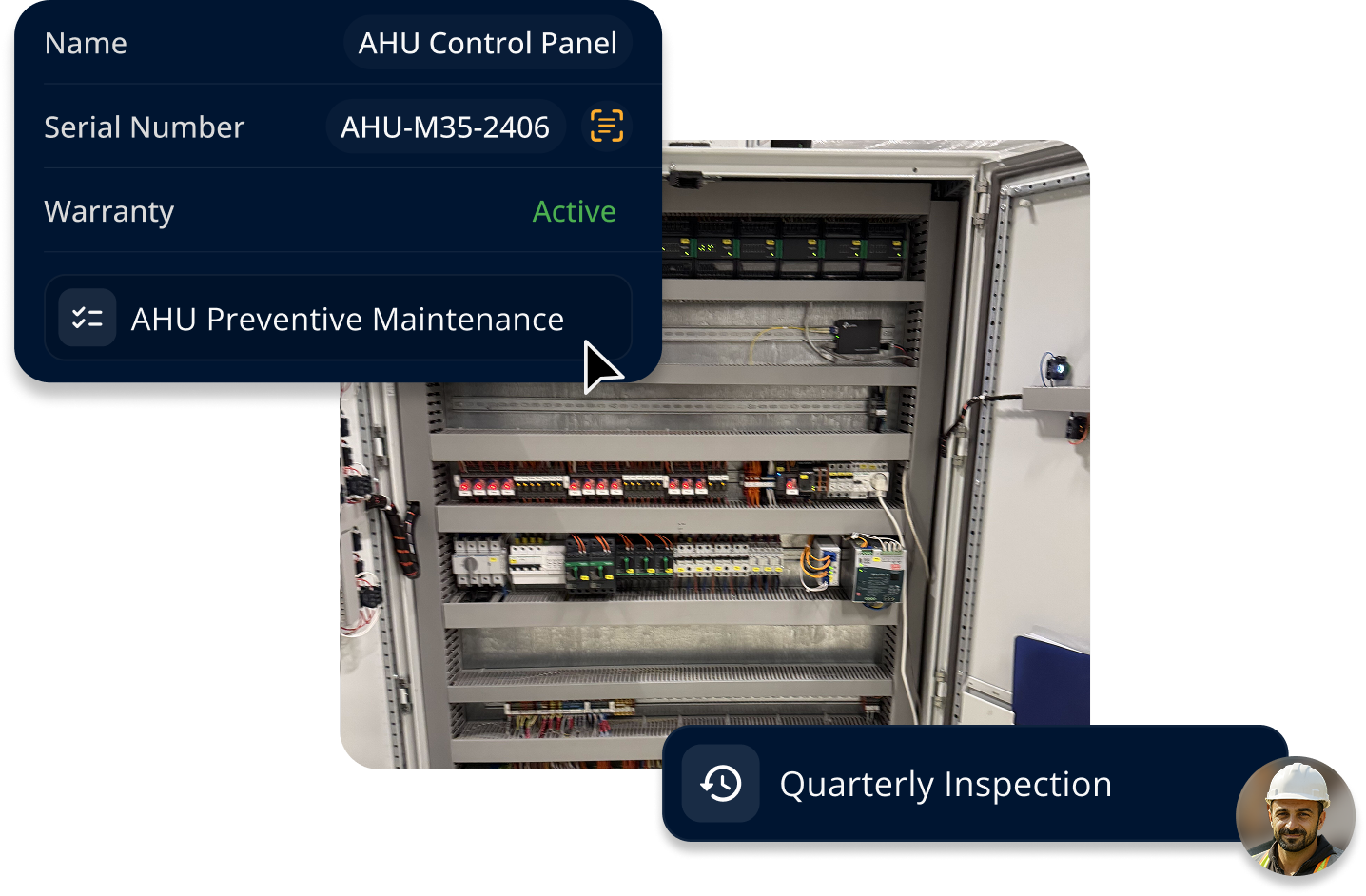 Preventive maintenance task with a recurring checklist in WellTend