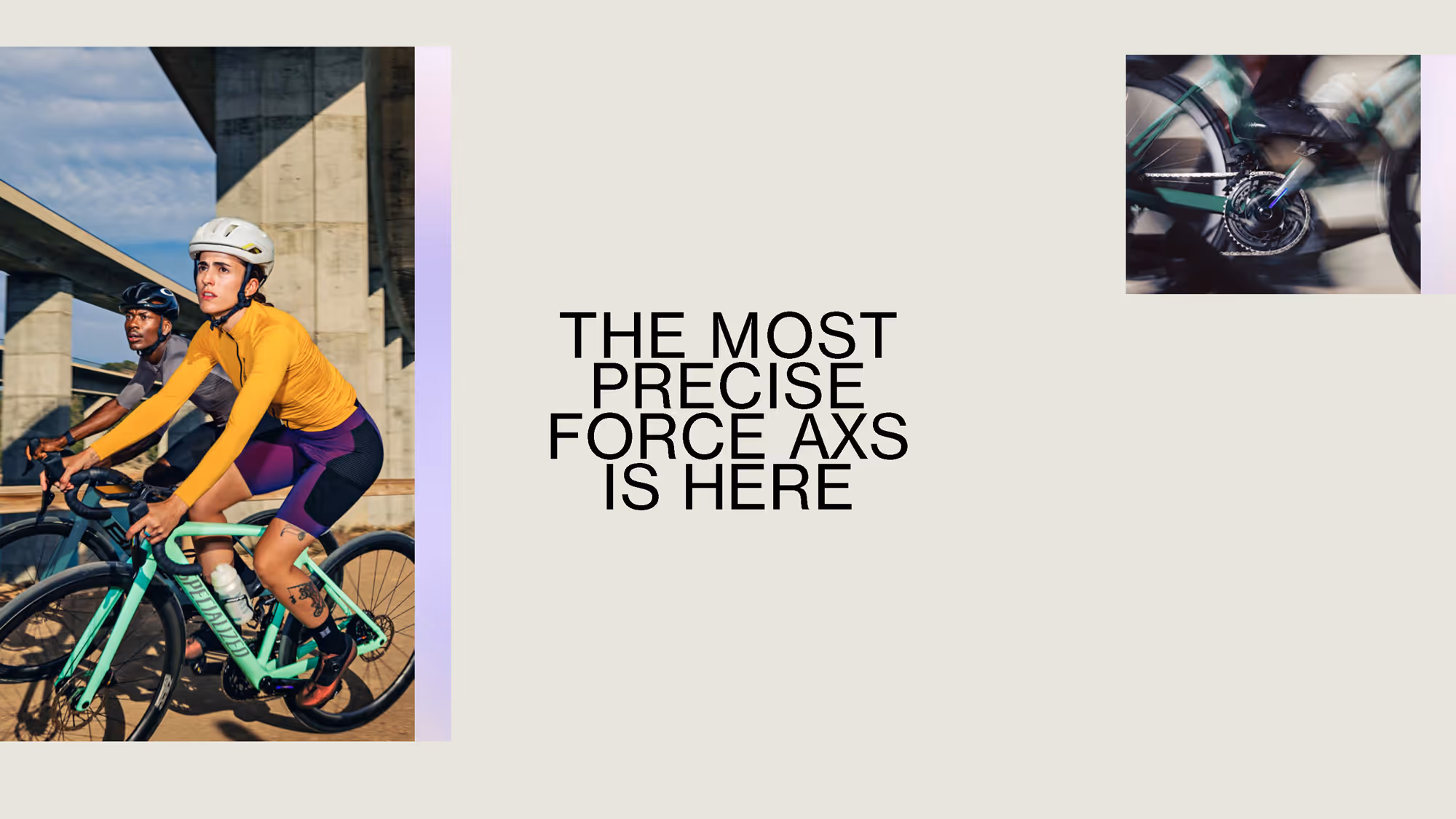 SRAM wireless shifting system campaign design and art direction