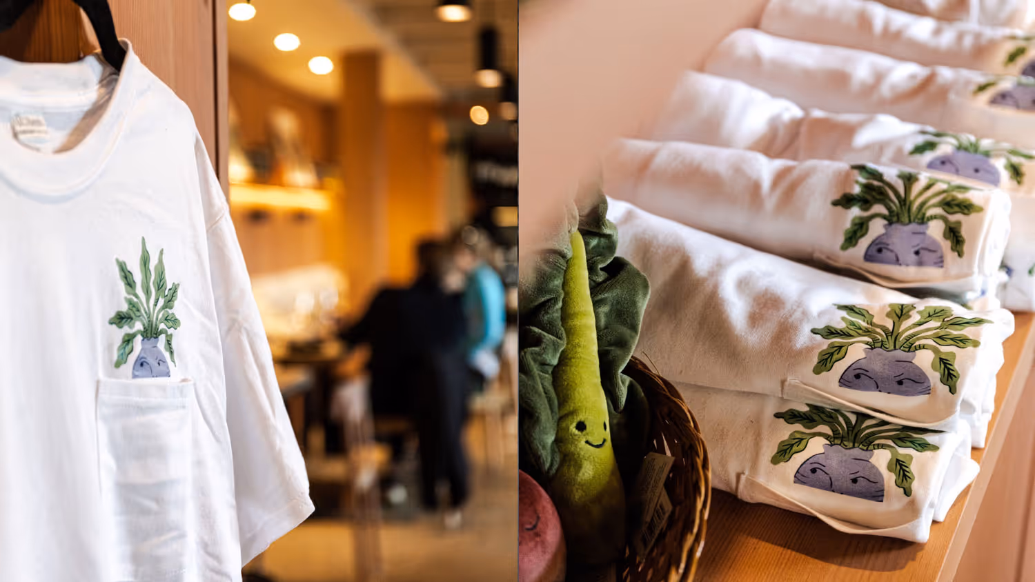 Brassica menu design with seasonal vegetables and local ingredients