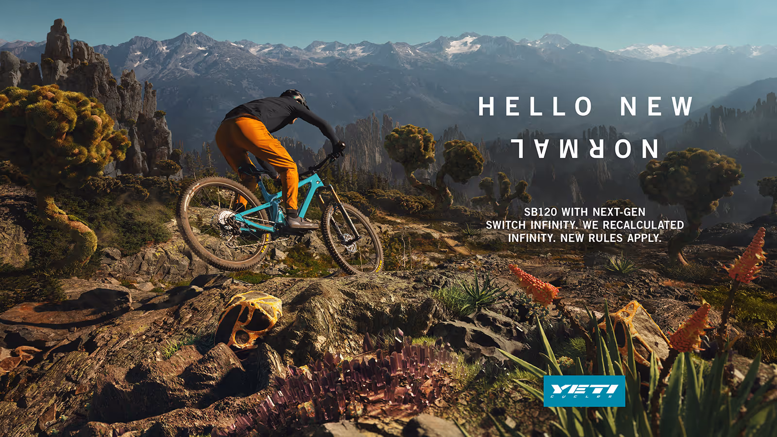 Yeti Cycles brand campaign overview and art direction