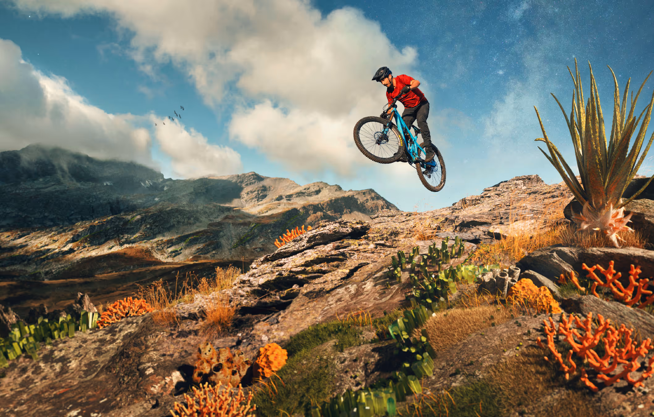 Yeti Cycles mountain bike photography and campaign visuals