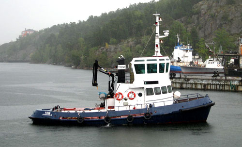 The tug TOM, Marin & Haverikonsult
