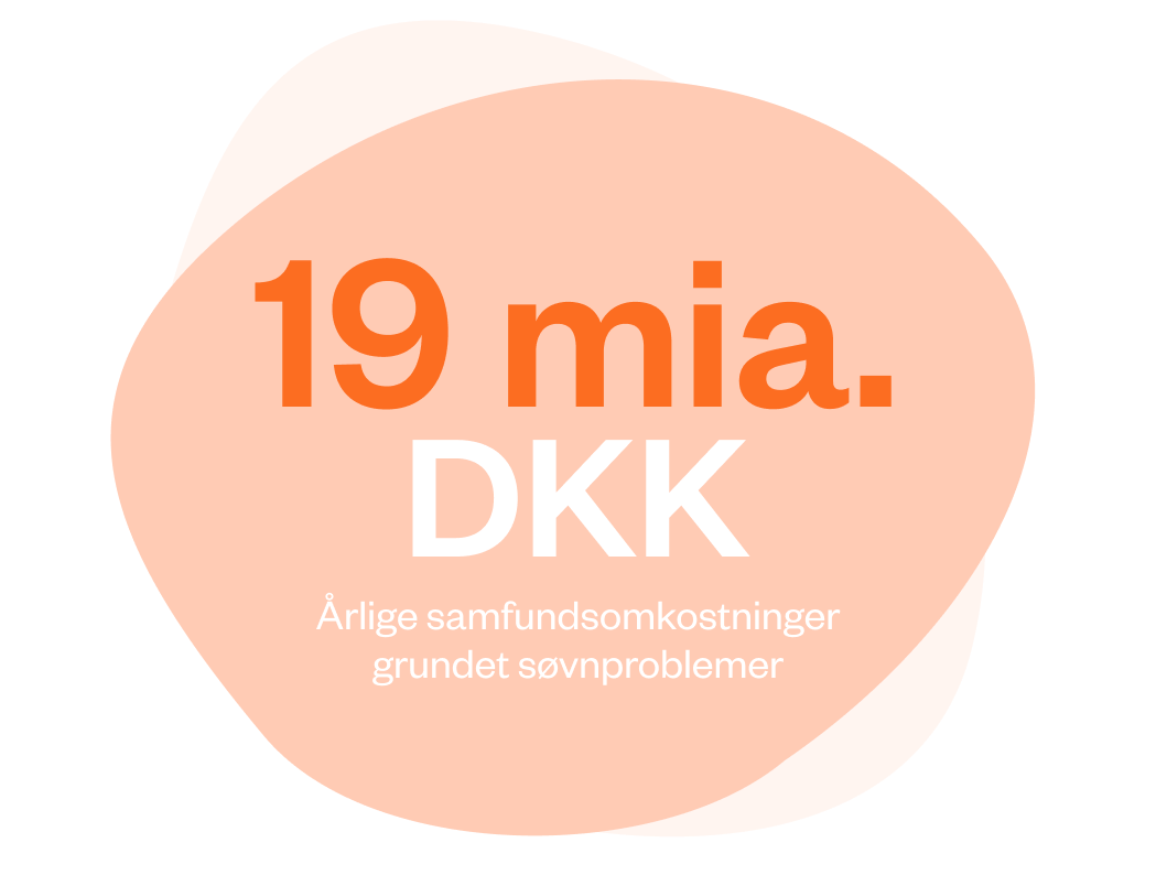19 billion DKK in societal costs due to sleep problems