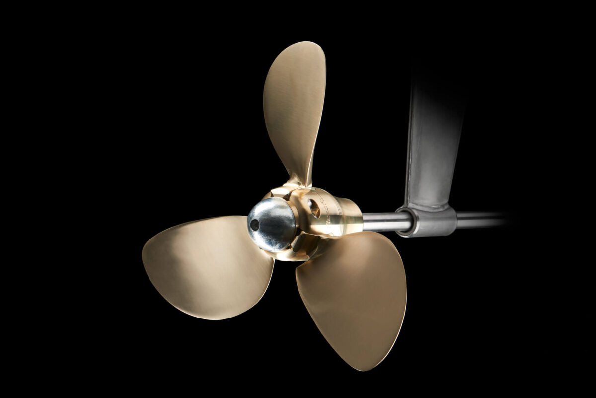 Flexofold 3-blads foldepropell for fast aksel – foldepropell