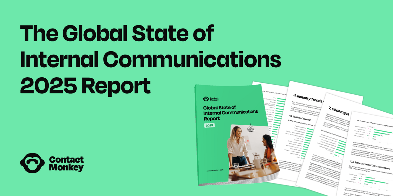 Contact Monkey Global Internal Comms Report