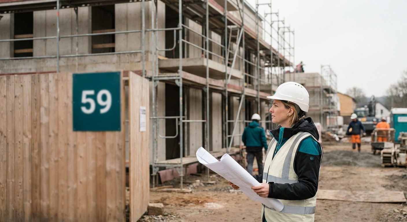 THE BWS 59 in Bergheim-Glessen: Die Eckdaten des aktuellen Projekts
Die MPP GmbH, Projektentwickler Immobilien aus Pulheim, baut in Bergheim-Glessen 17 Eigentumswohnungen. Das Haus heißt <