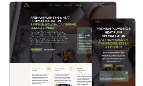 Eco Solutions Plumbing website