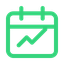 Illustration: monthly performance review and optimisation