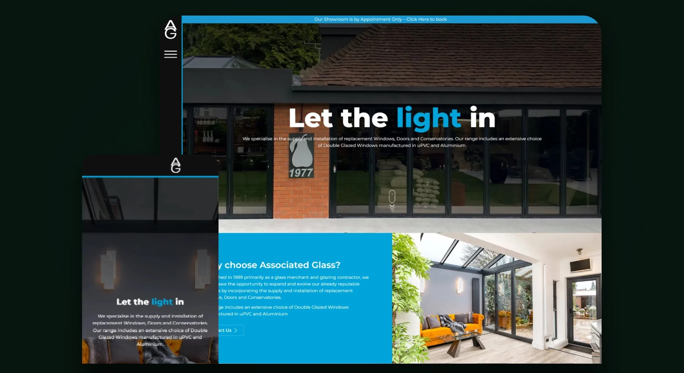 Associated Glass website