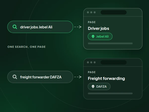 Illustration: packers and movers JLT is a household search with its own page
