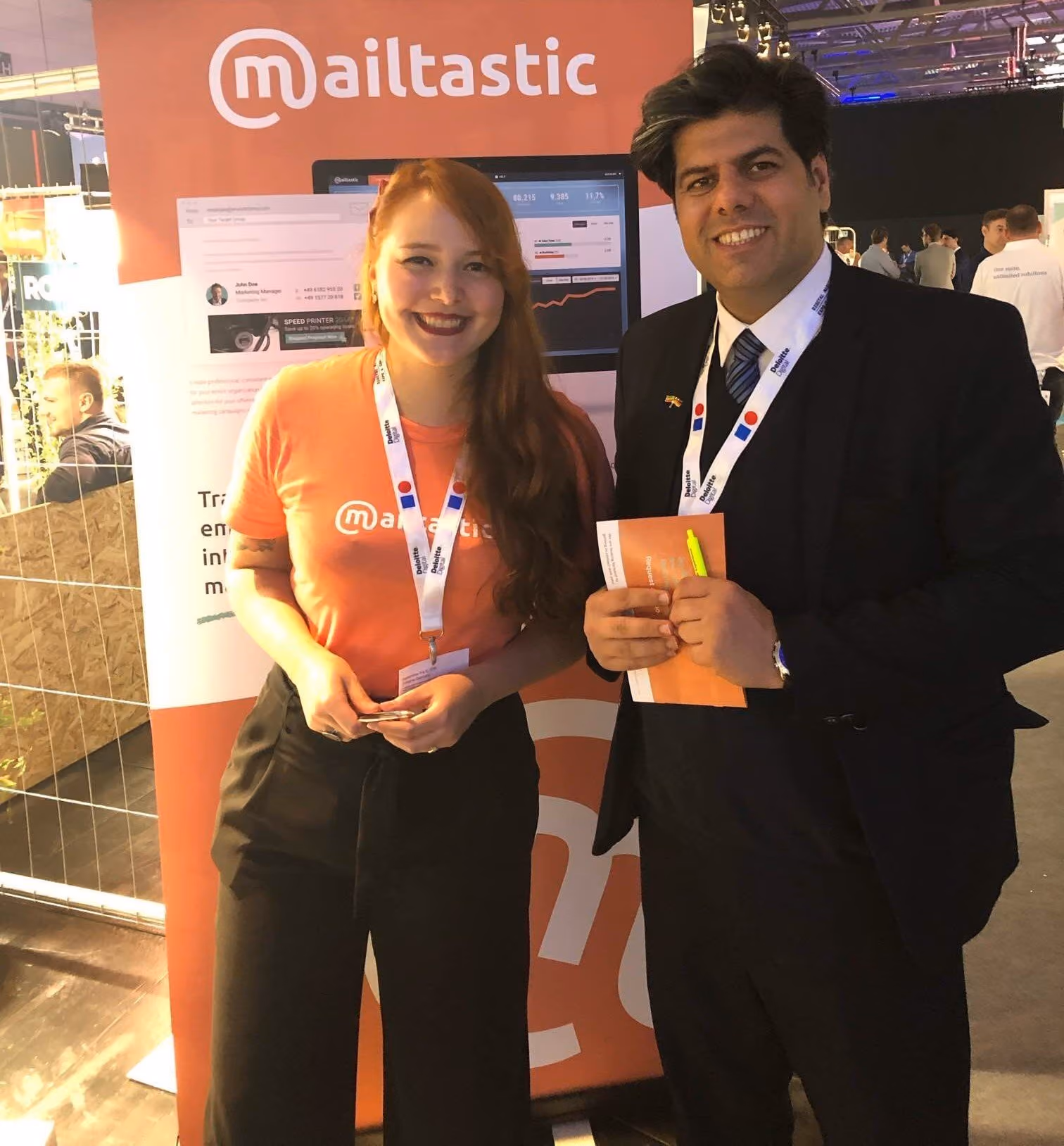 Verena und DMEXCO Gast