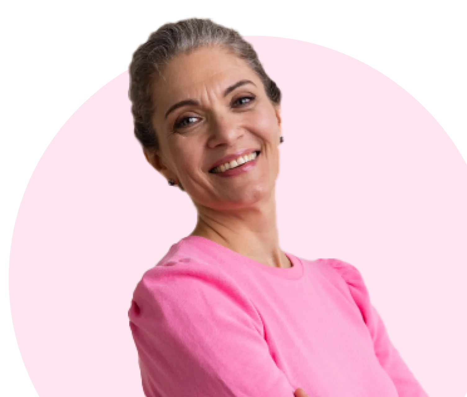 Menstruation stops during menopause.