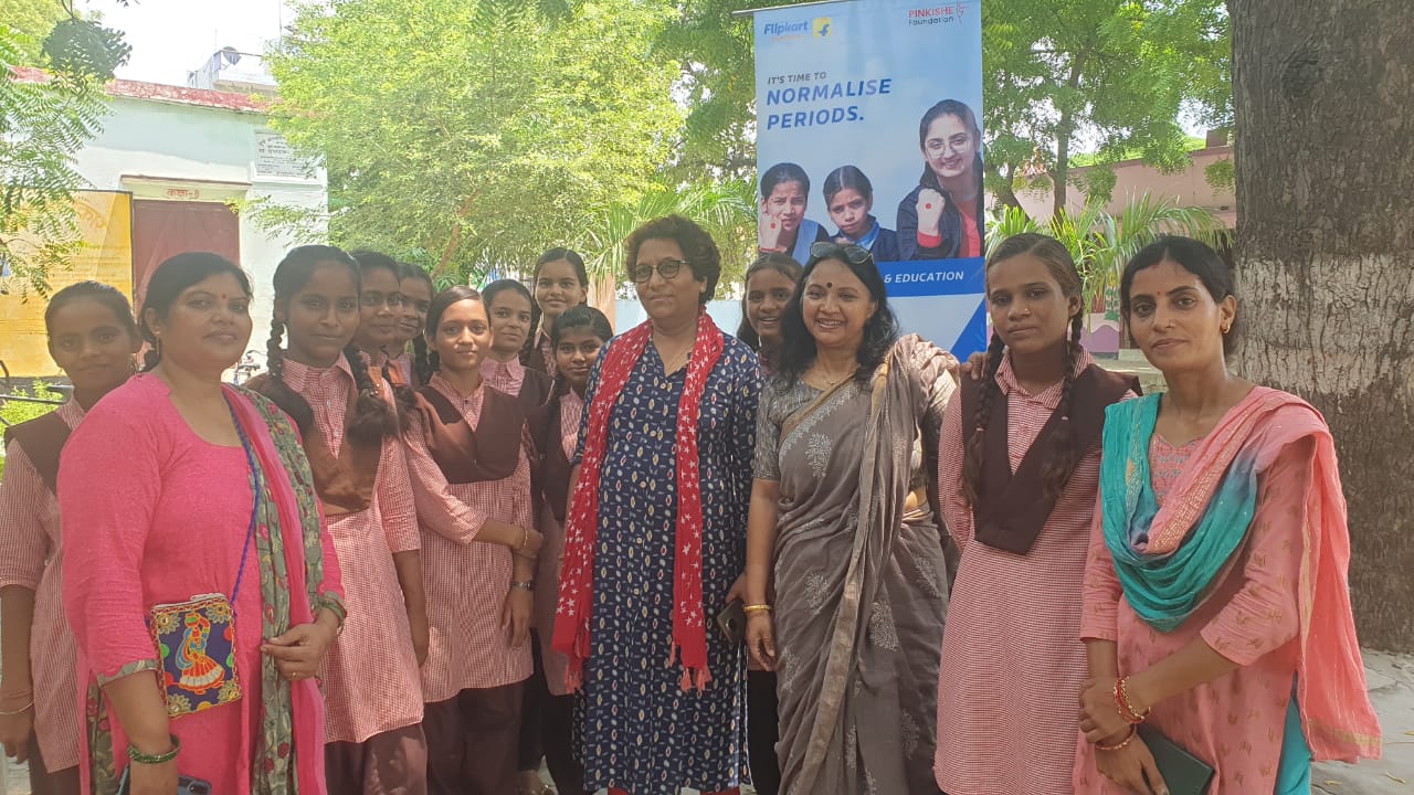 From stigma to support: Pinkishe Foundation's training helps Aarti provide menstrual education and care, fostering a positive change in Varanasi’s school.