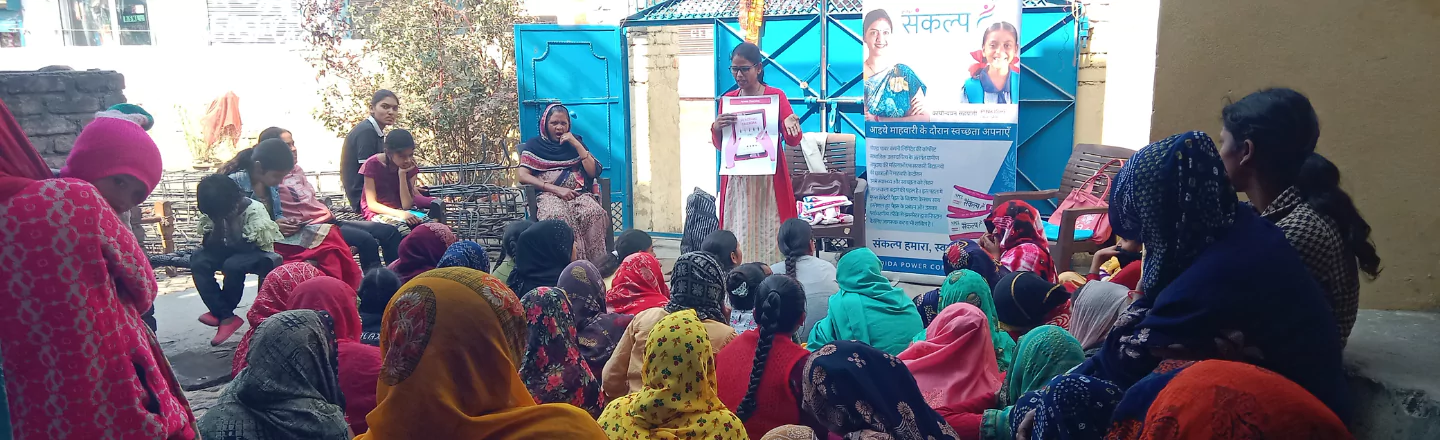 Menstrual Health and Hygiene Literacy Session under Sankalp