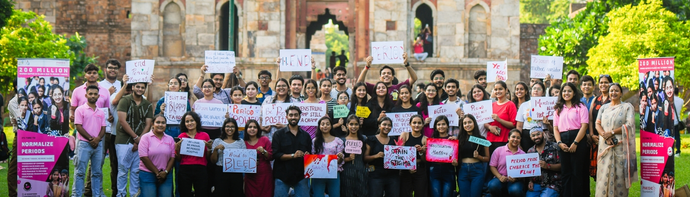 Scene from Pinkishe Foundation's Friendship Day event at Lodhi Garden, featuring an engaging introduction to the foundation’s mission and activities.