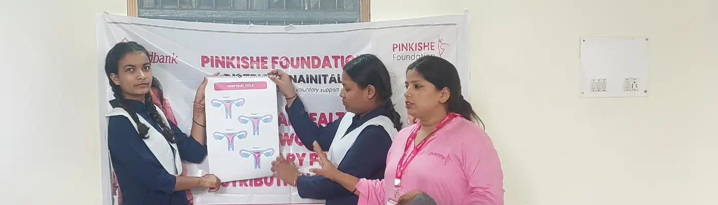 Pinkishe Foundation: Addressing period poverty and menstrual health awareness.