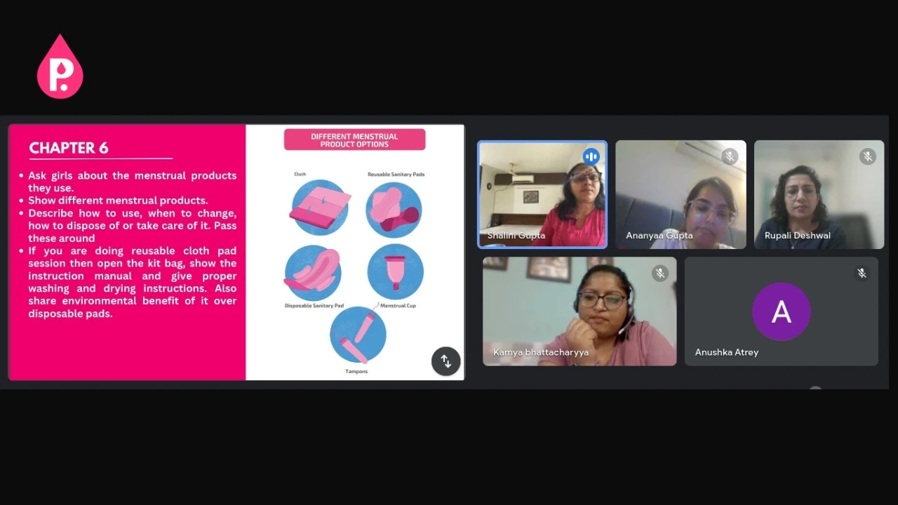 inkishe Foundation supports menstrual educators in breaking health taboos
