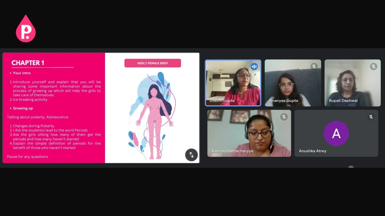 Pinkishe Foundation trains passionate educators on menstrual health topics