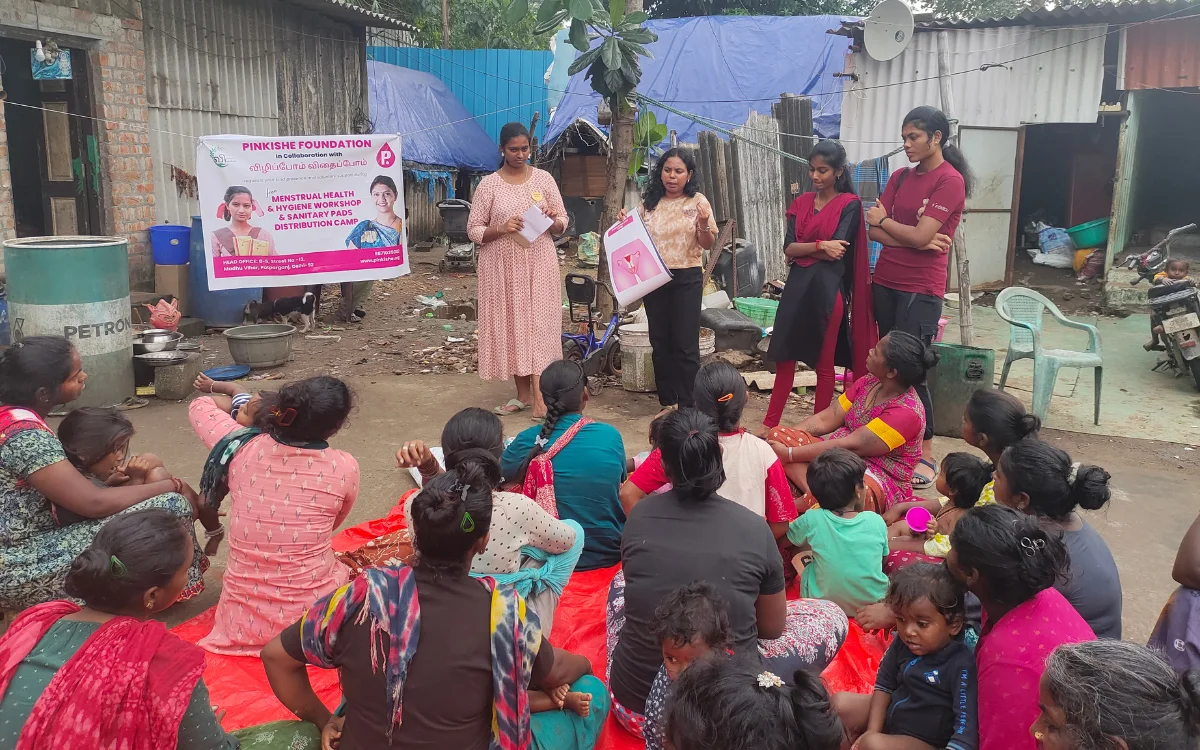 Breaking Menstrual Taboos: Menstrual Health and Hygiene Education and Free Pad Distribution in Chennai