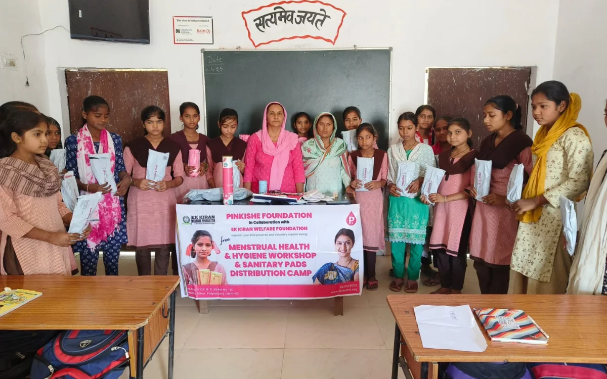 Breaking Barriers: Menstrual Health Education and Pad Distribution in Amroha