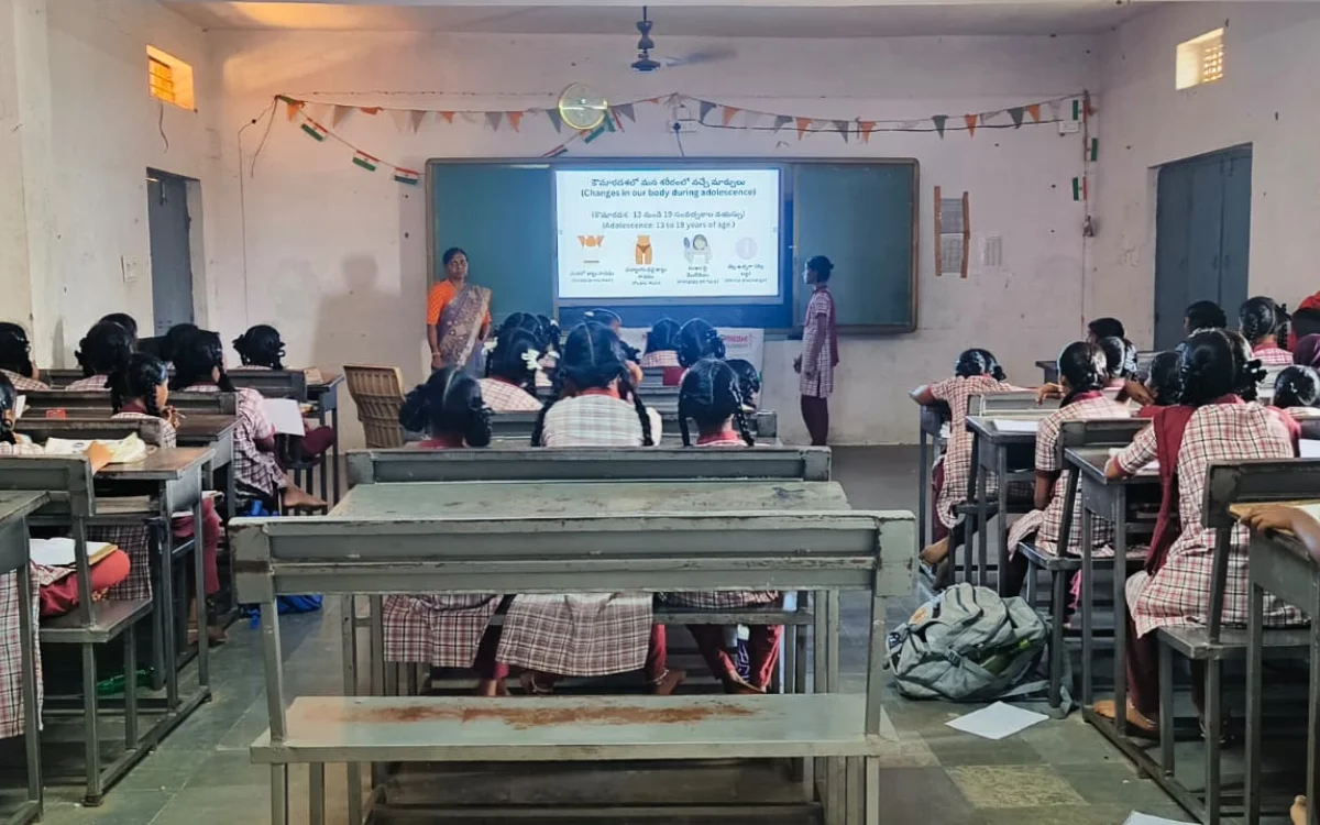 Breaking Barriers: Menstrual Health Education Camp and Hygiene Drive in Collaboration with Pragathi Welfare Society
