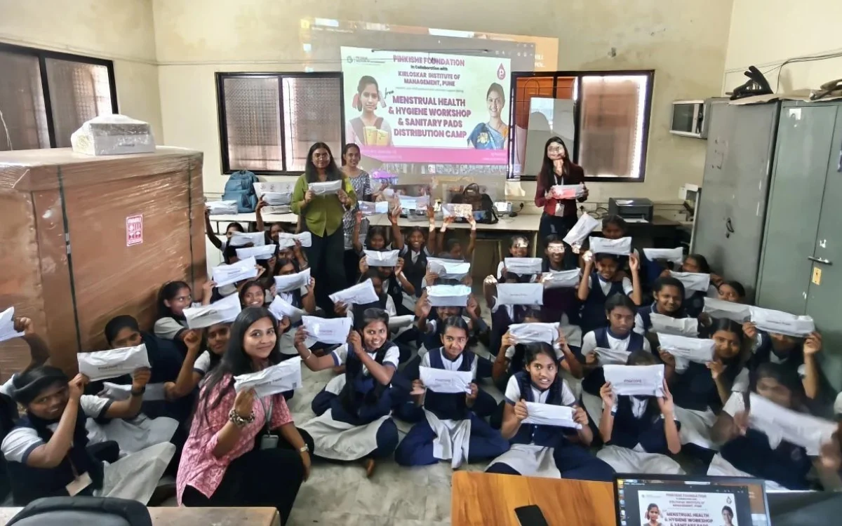 Community Care through Menstrual Health Education and Hygiene Camp in Pune