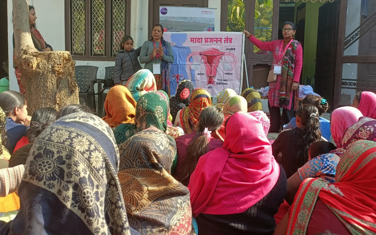 Spreading Menstrual Health Awareness: Pinkishe Foundation at Deshpran Birendra Nath Institution