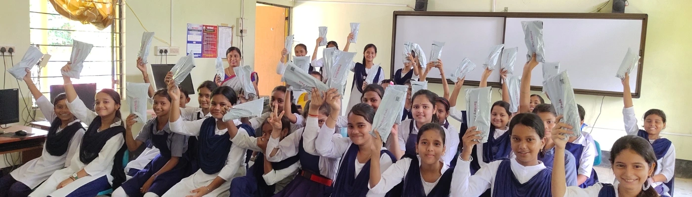 Pinkishe Foundation empowers girls with menstrual education