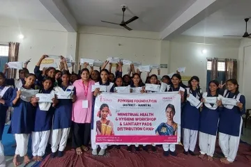 Empowering Young Girls with Menstrual Health Education and Hygiene Support in Haldwani