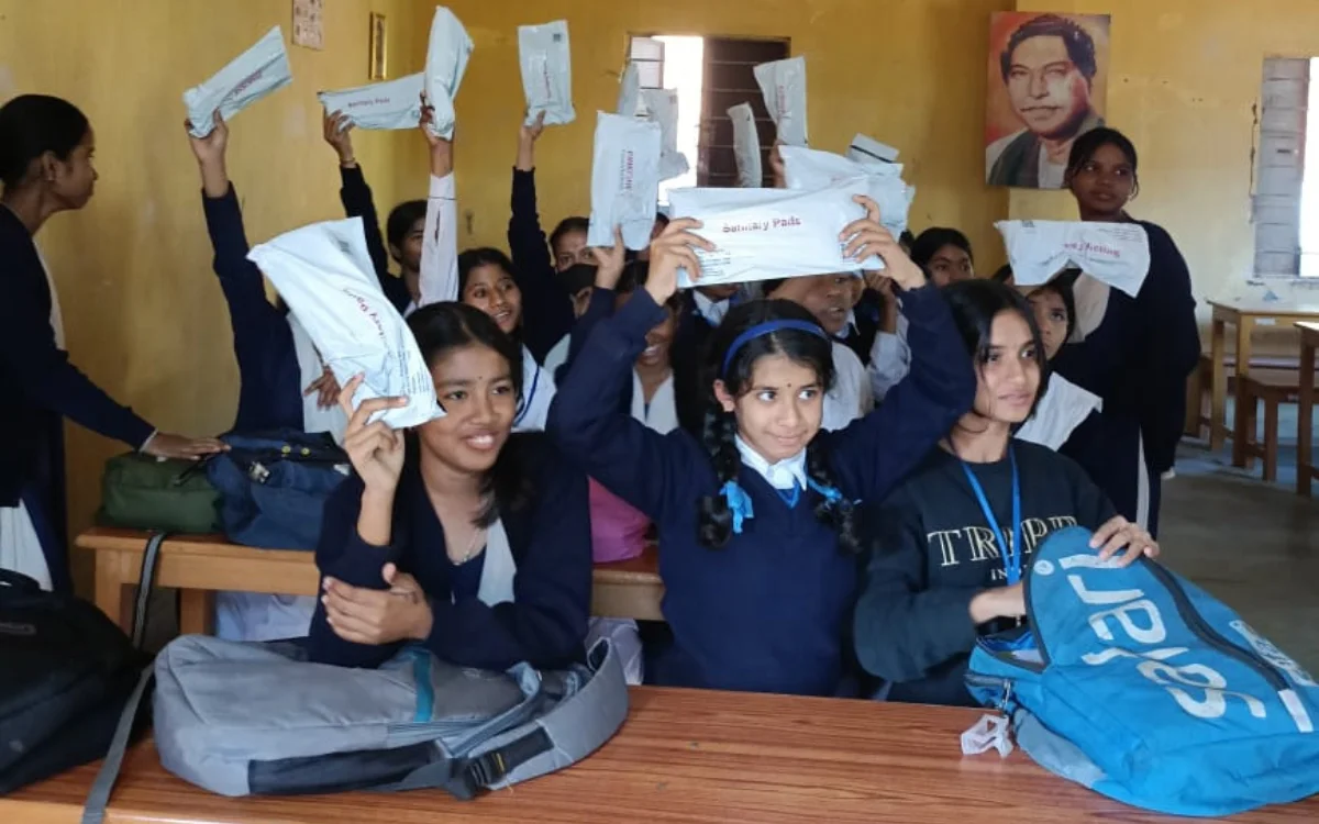 Raising Awareness with Menstrual Health Education and Free Pads in Guwahati