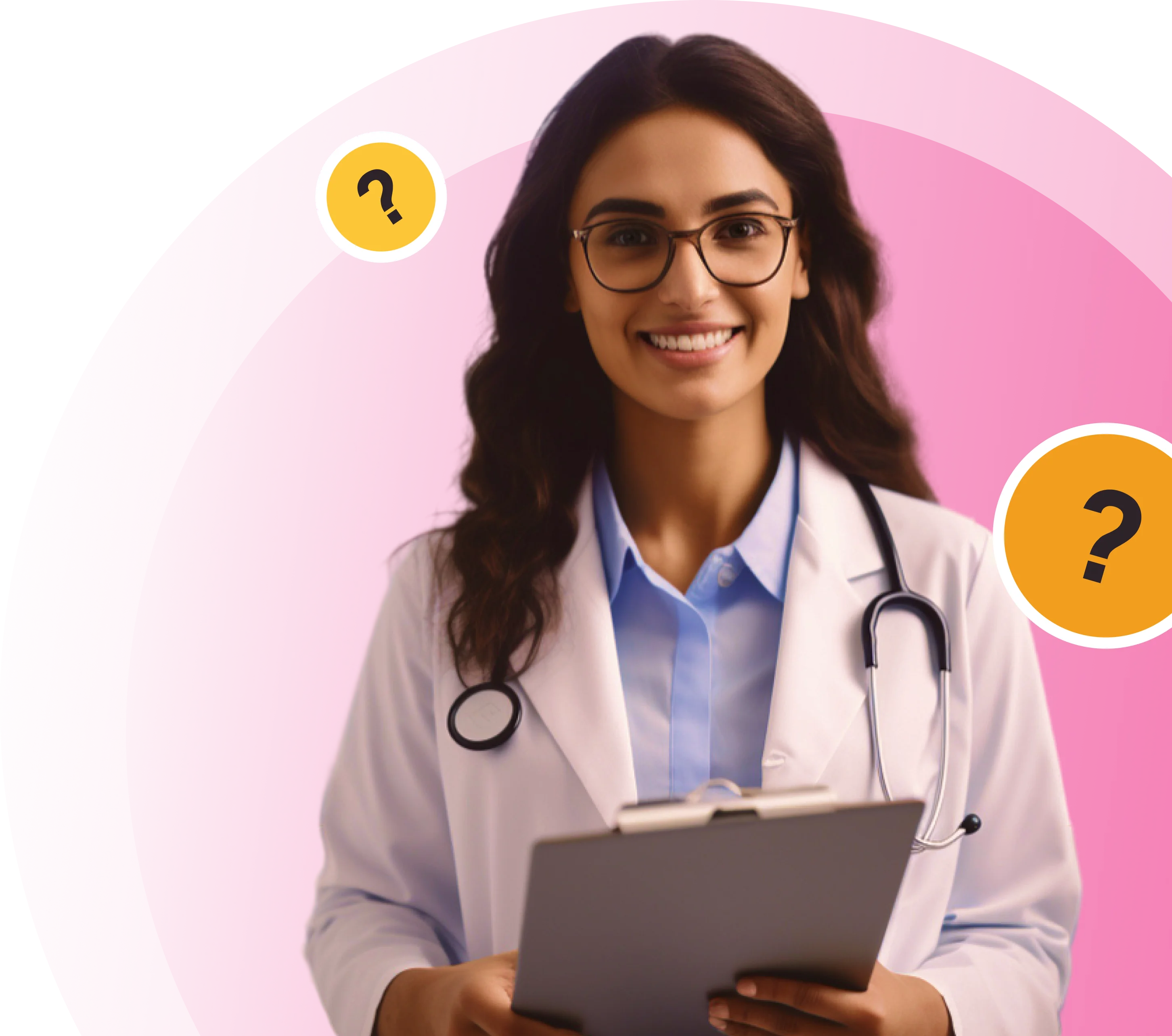 young female indian doctor 