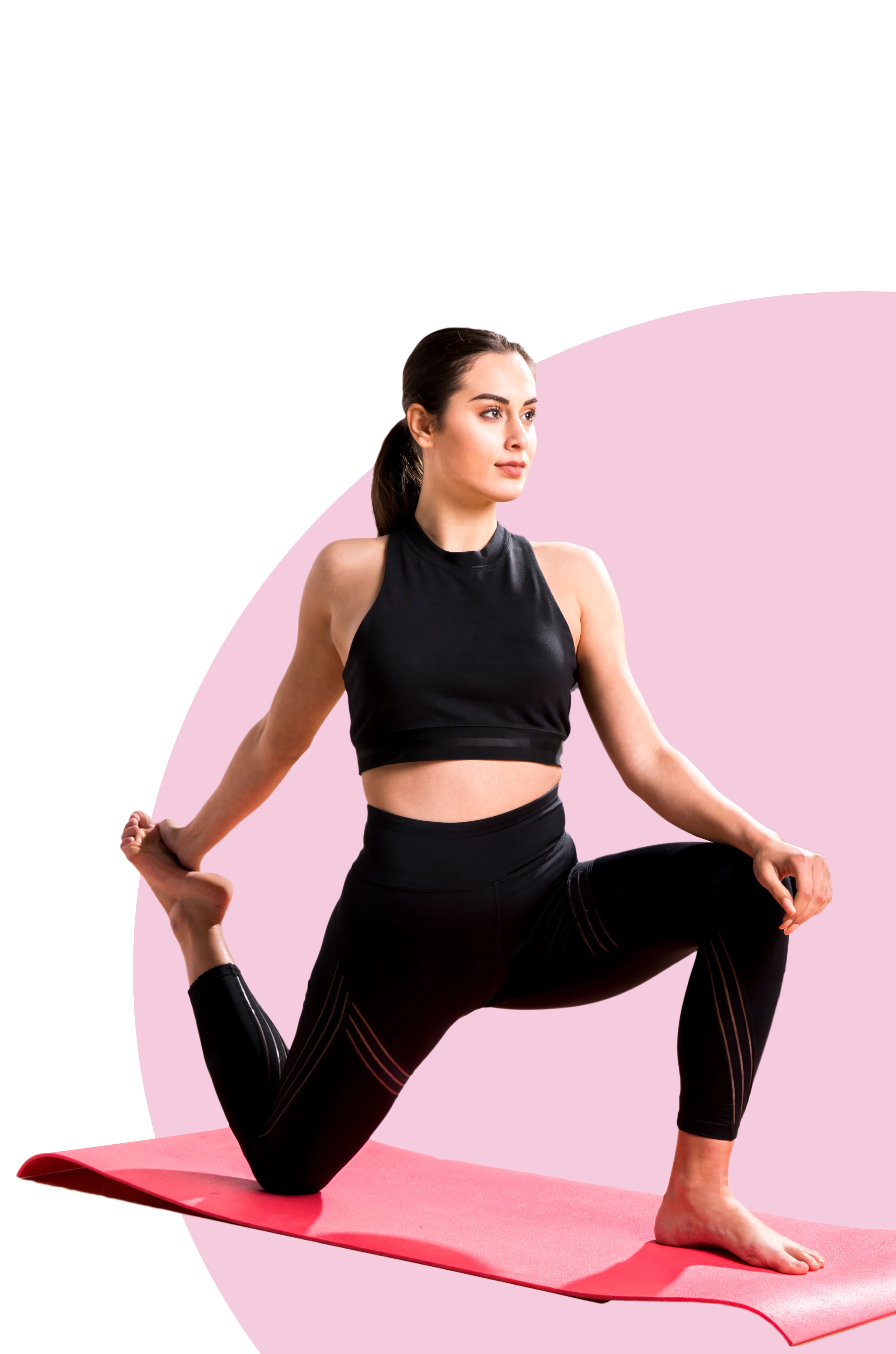 woman exercising 
