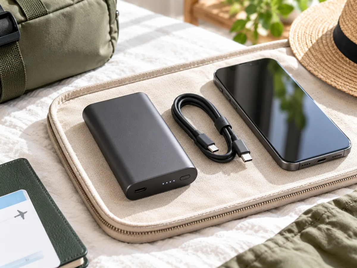 Portable power banks for travel