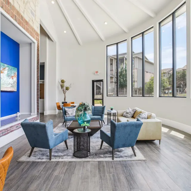 Lobby with lounge seating