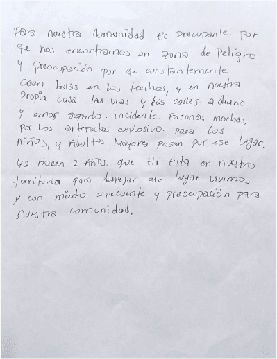 Carta de un sobreviviente - Michel Triana