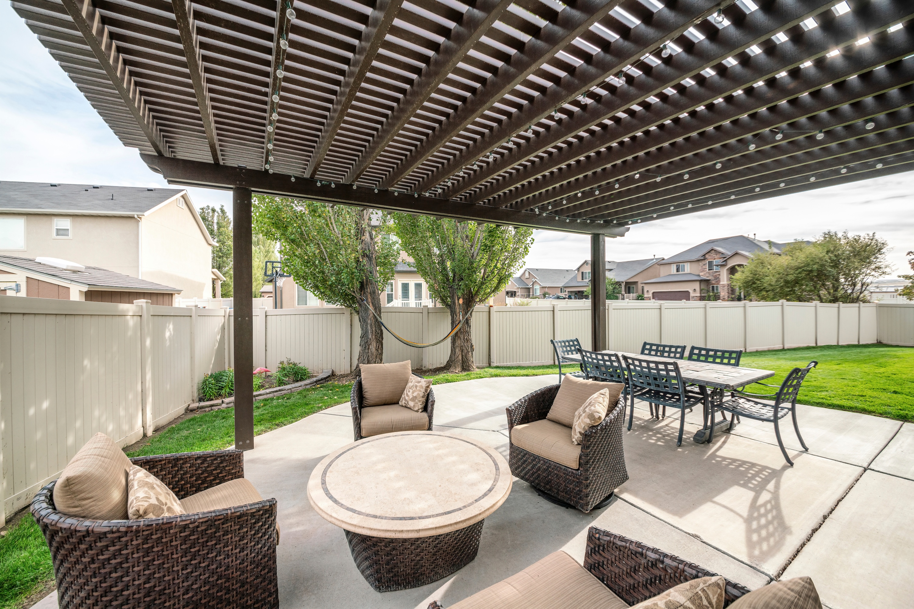 courtyard stock image 