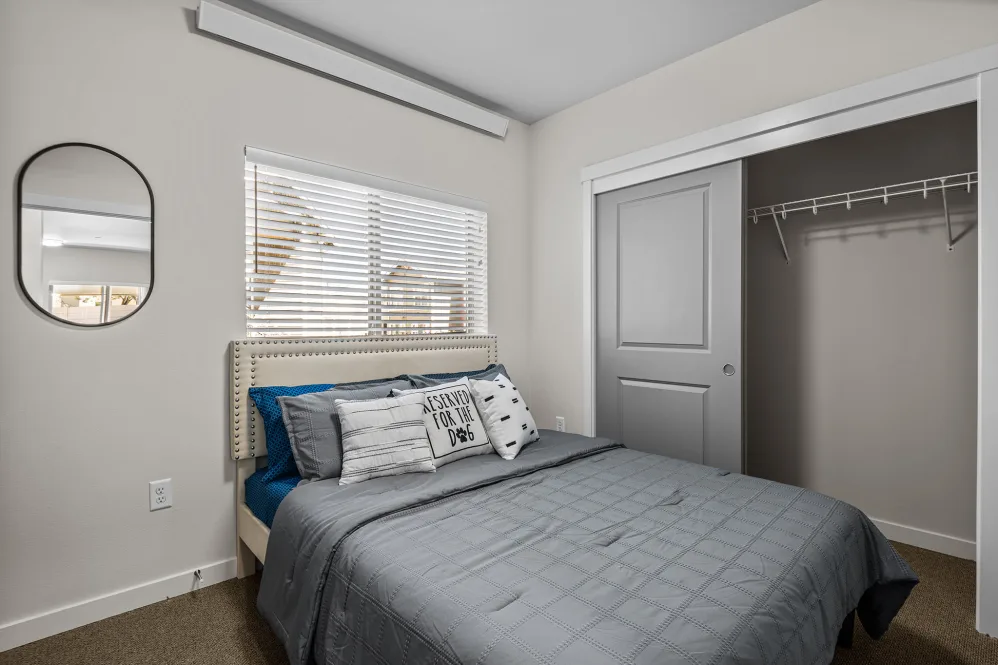Furnished bedroom