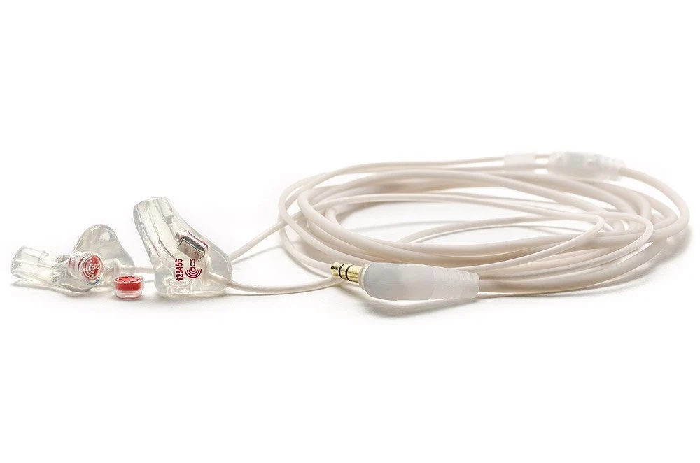PRO27 Communicator formstøpte ørepropper med kabel og 3,5 mm-plugg