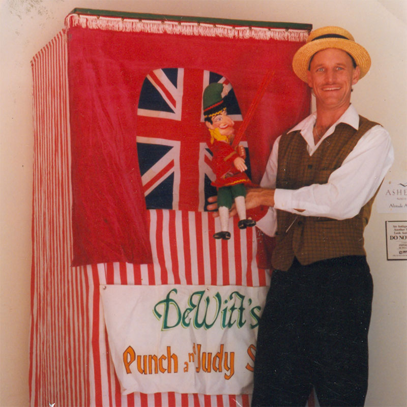 Younger days of Professor DeWitt