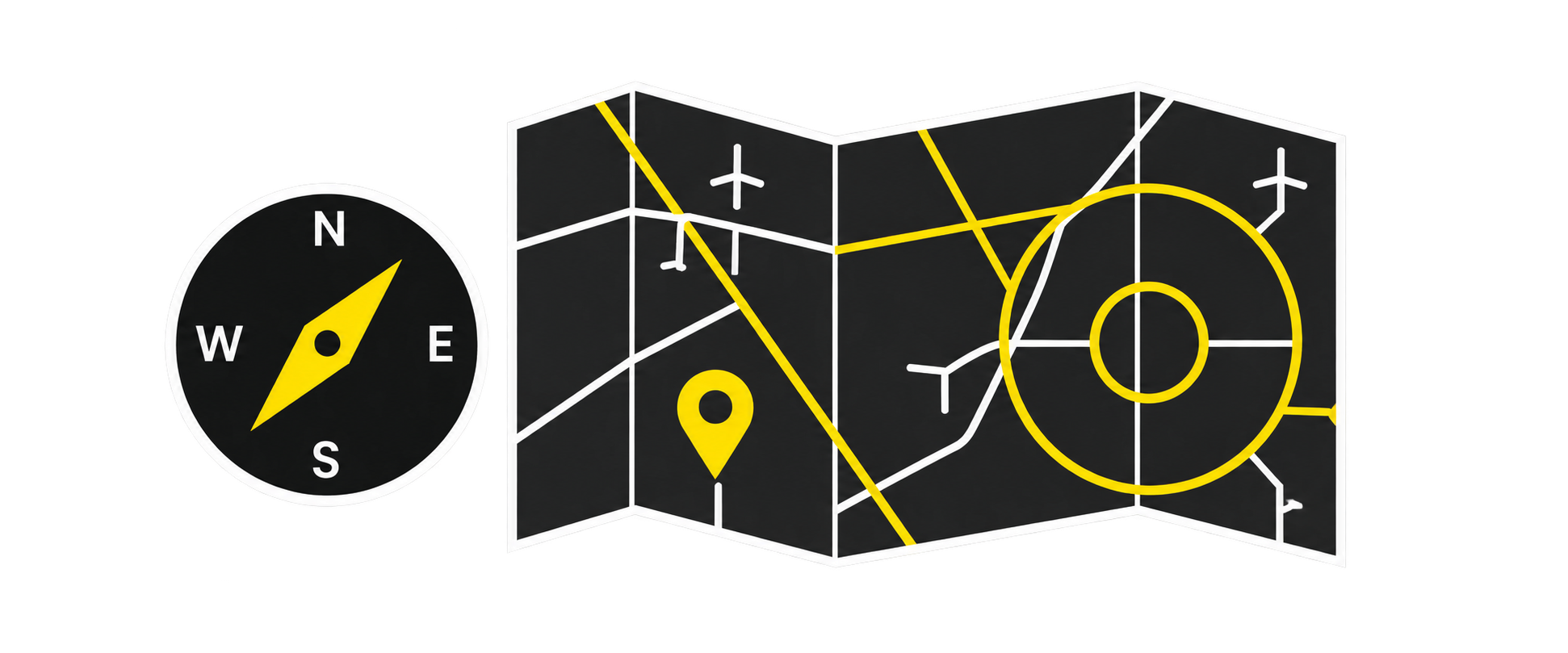 Charts & navigation illustration
