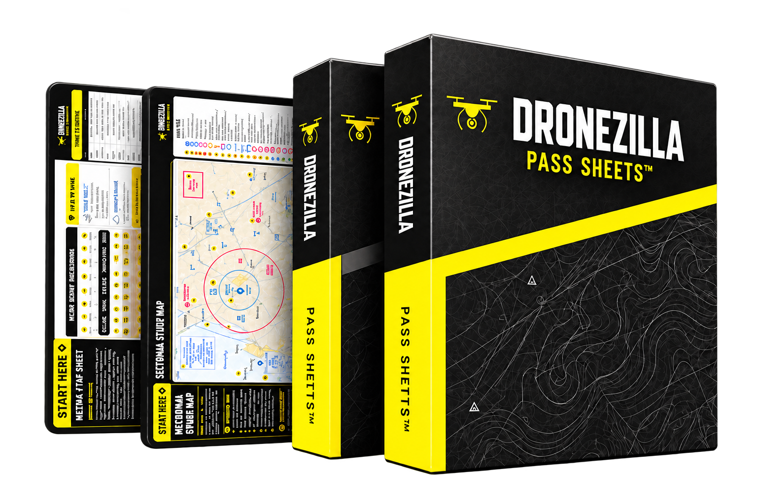 Dronezilla PASS SHEETS digital study bundle